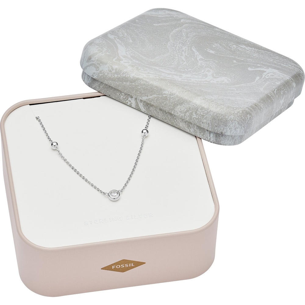 Fossil Chaînette 925 Argent collier