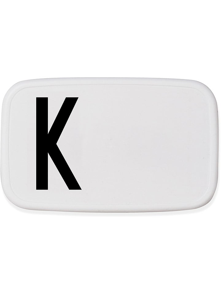 Design Letters Lunchbox in Weiß/ Schwarz - 700 ml günstig kaufen onesize