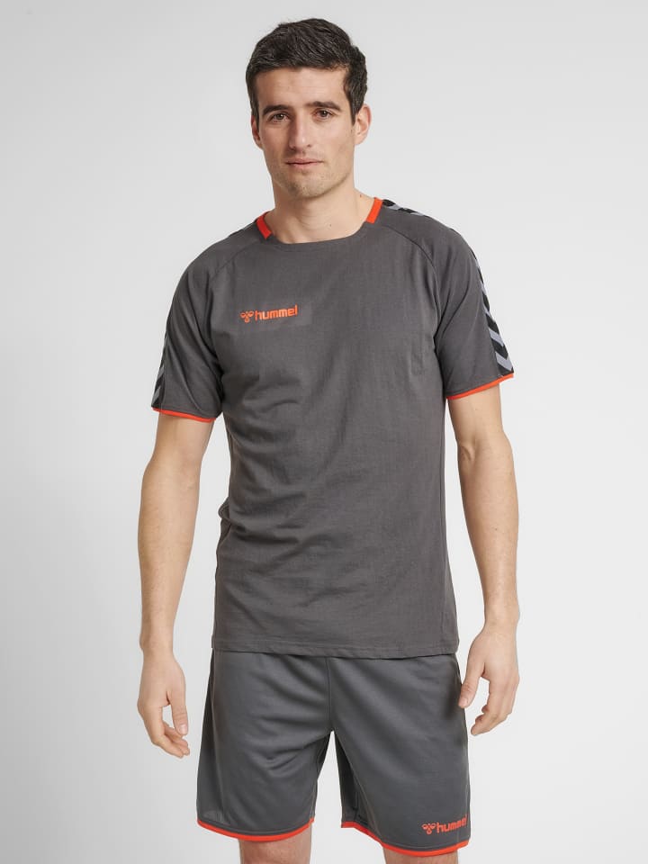 Hummel Hummel T-Shirt Hmlauthentic Herren in ASPHALT günstig kaufen S