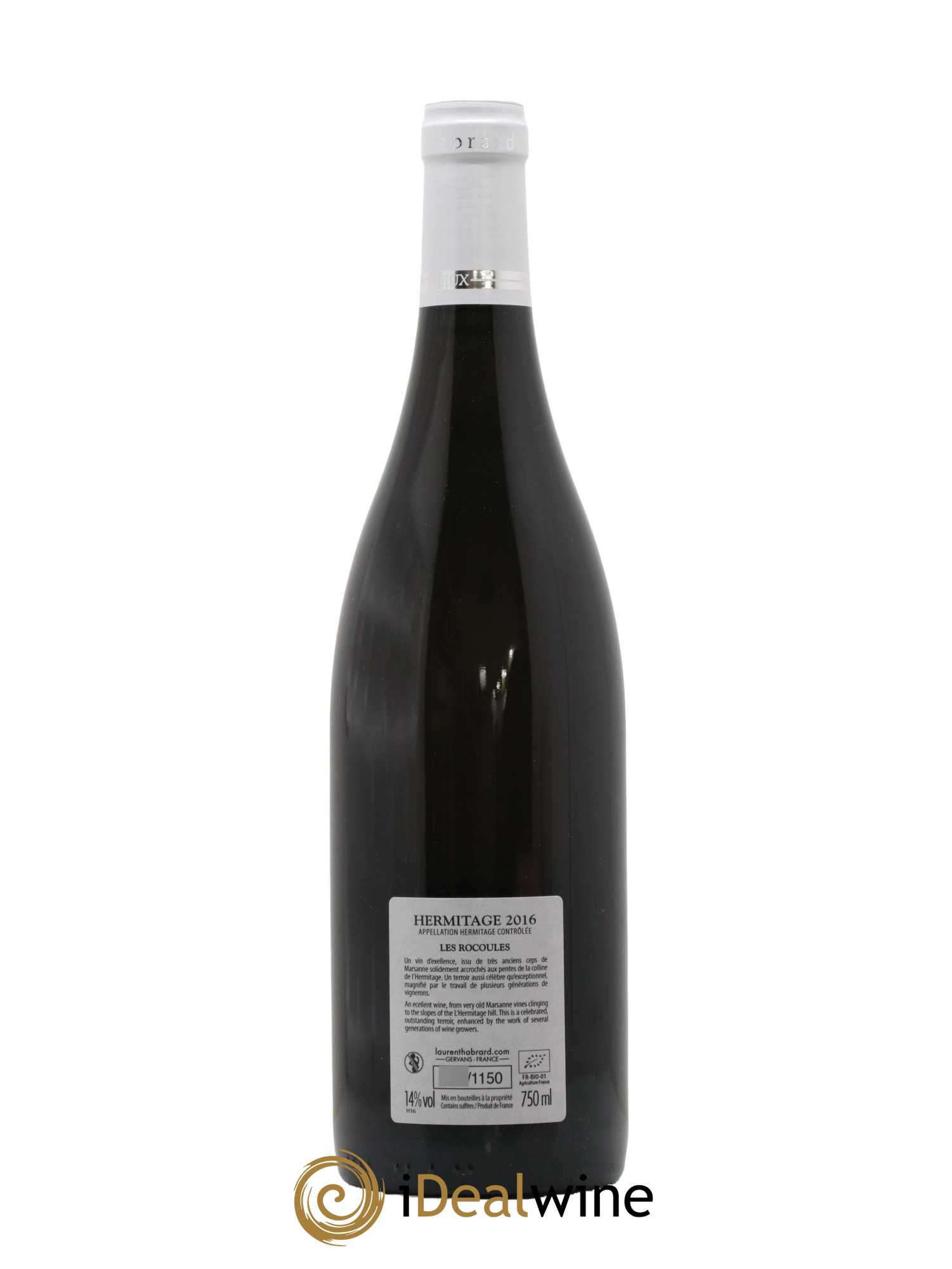 Hermitage Les Rocoules Laurent Habrard 2016 - Lot de 1 Bouteille