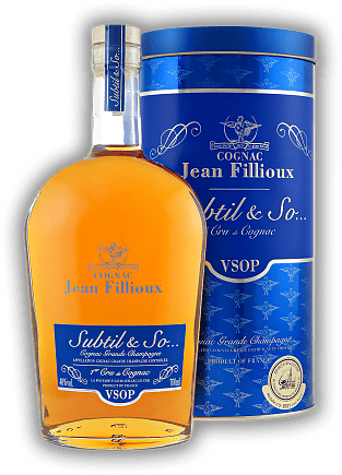 Jean Fillioux VSOP Subtil & So 1er Cru Grande Champagne Jean Fillioux VSOP Subtil & So 1er Cru Grande Champagne  0,7	 Liter - Vol 40%