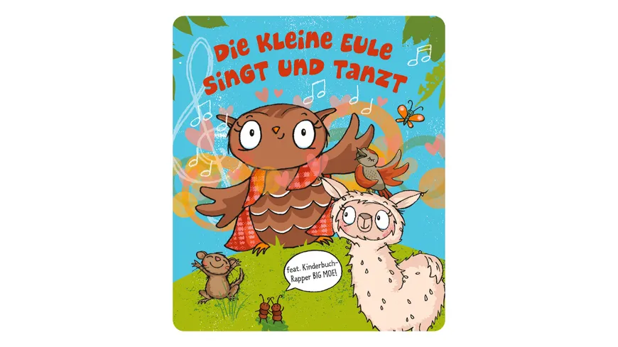 tonies - Hörfigur für die Toniebox: Die Eule mit der Beule: Die kleine Eule singt und tanzt. Das 2. Liederalbum