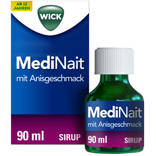 WICK MediNait mit Anisgeschmack Sirup  90 ml  Sirup