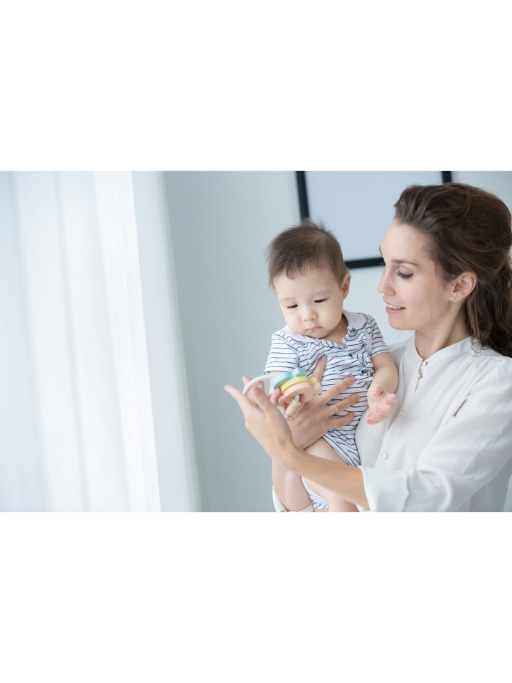 Plan Toys Rassel Babyschlüssel pastell ab 4 Monate günstig kaufen onesize