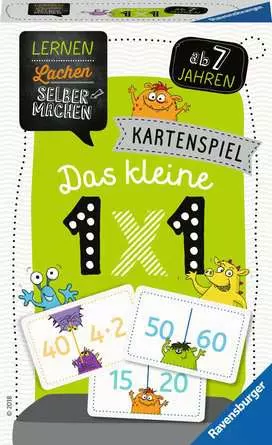 Das kleine 1 x 1 - Kartenspiel ab 7 Jahren