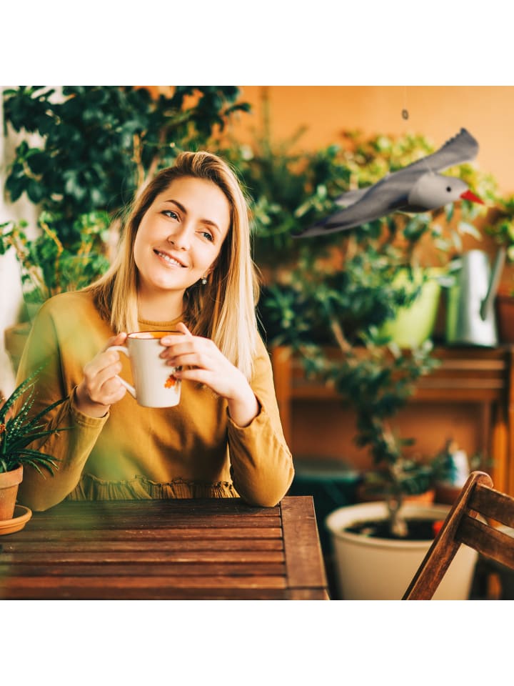 relaxdays Vogelschreck Möwe in Weiß/Grau günstig kaufen onesize