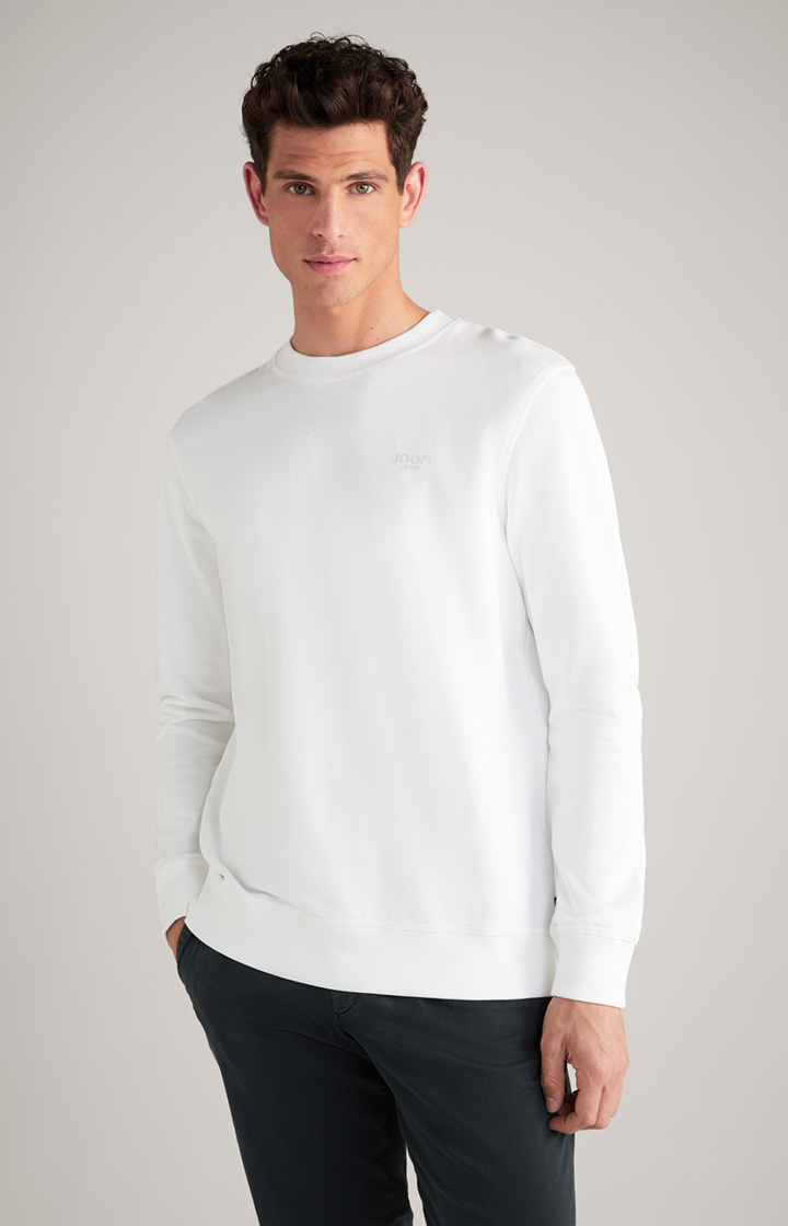 Sweatshirt Salazar in Weiß