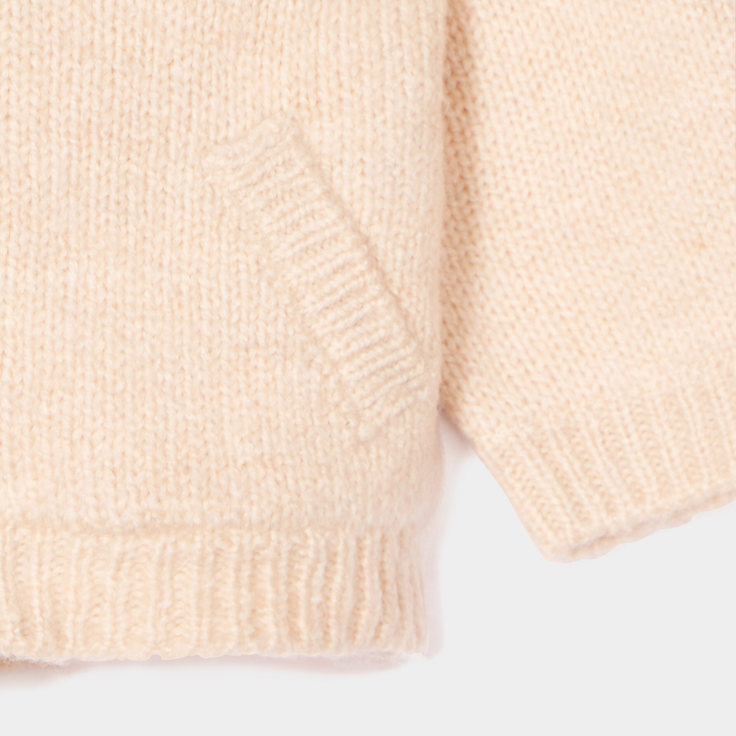 Gilet doublé à capuche Creeks marron cognac bébé garçon | La Halle