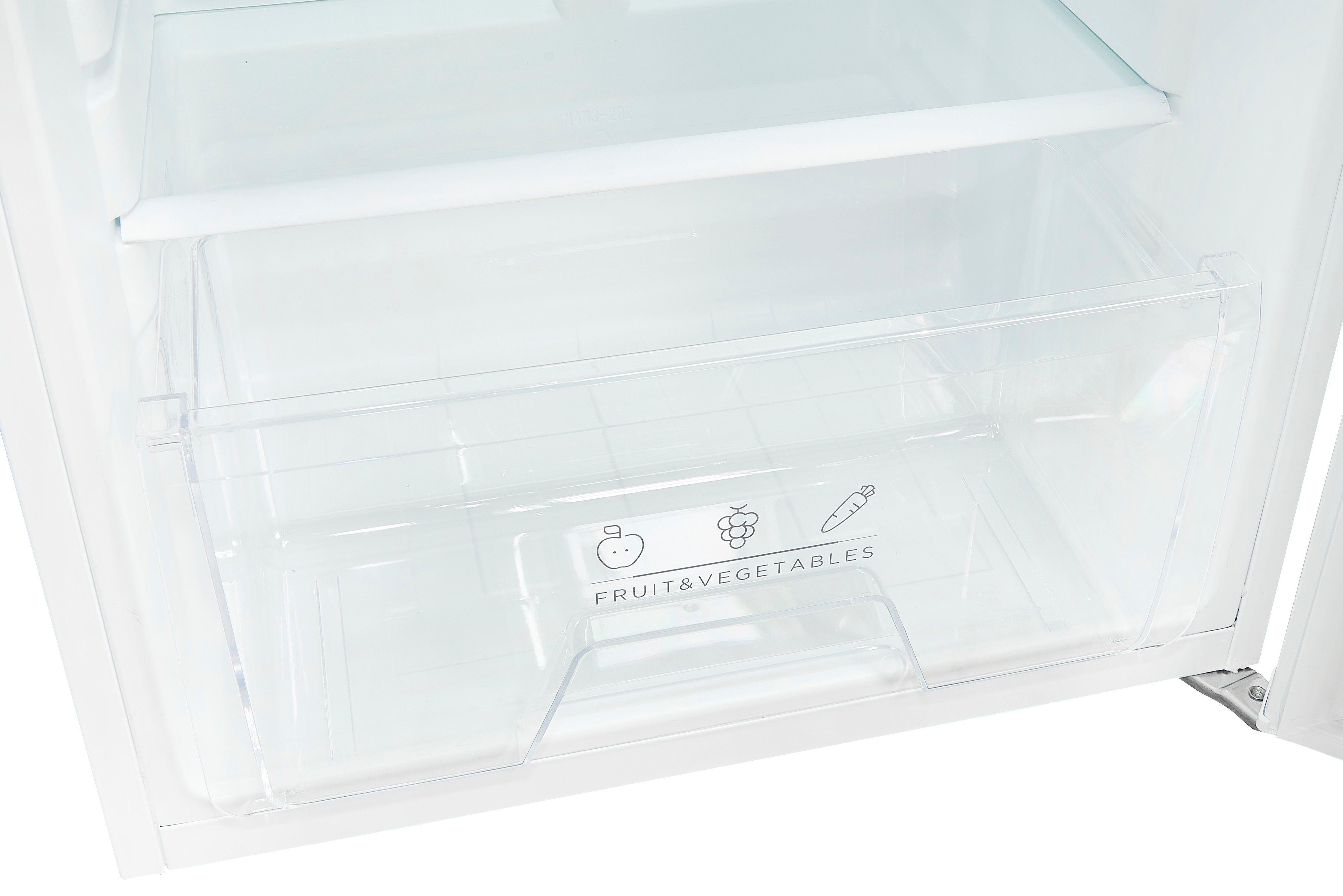 exquisit Table Top Kühlschrank KS15-4-030E, kompakt und platzsparend, 4* Gefrierfach, Türanschlag wechselbar