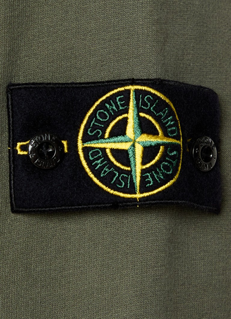 Stone Island 60820 felpa hoodie with logo