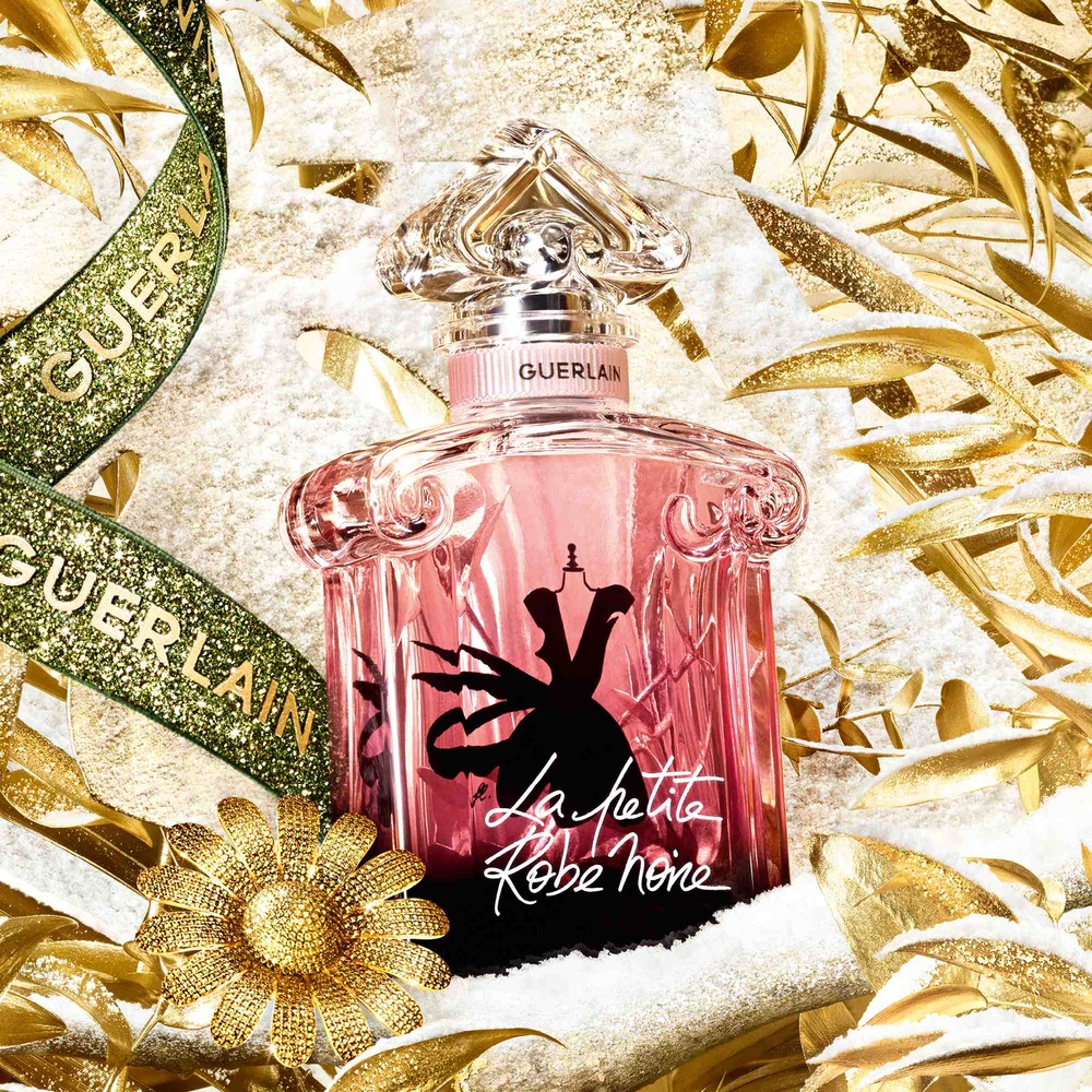 Guerlain LA PETITE ROBE NOIRE Coffret Eau de Parfum, Lait Corps, Miniature Parfum
