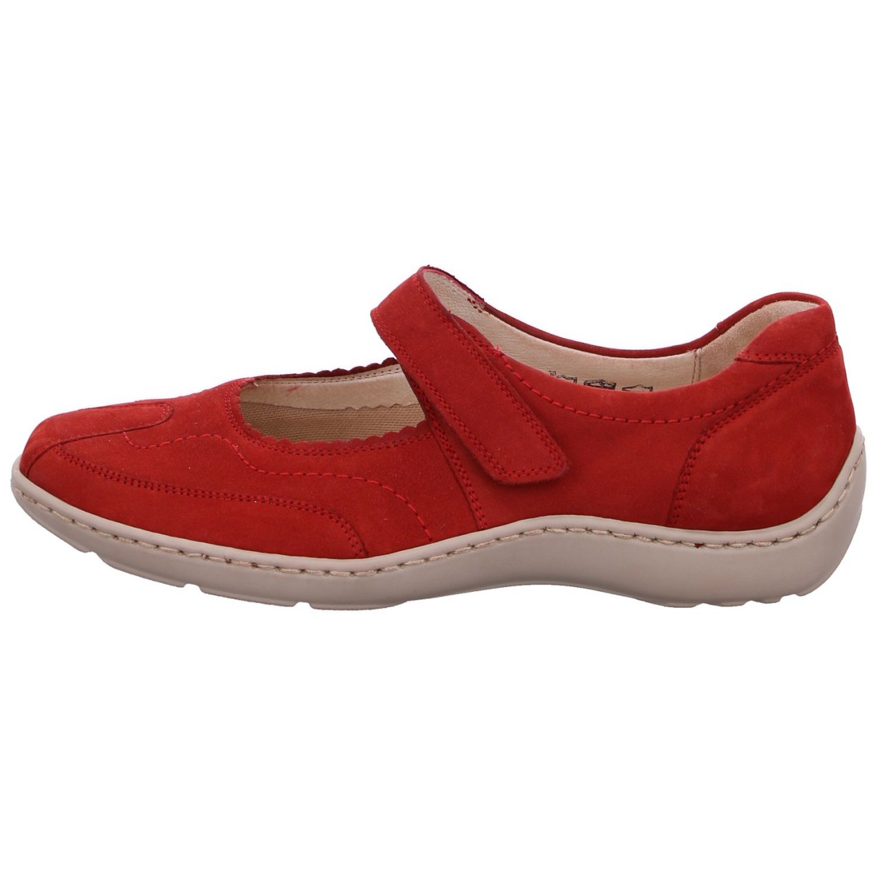WALDLÄUFER Komfort Slipper rot 496302