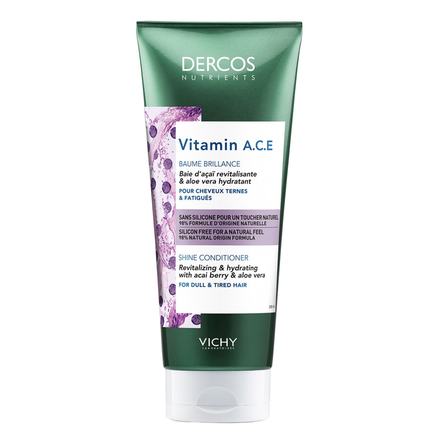 Vichy Dercos Nutrients Baume Brillance Vitamine A.C.E 200 ml