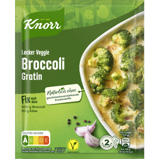 Knorr Fix Lecker Veggie Broccoli Gratin 49G