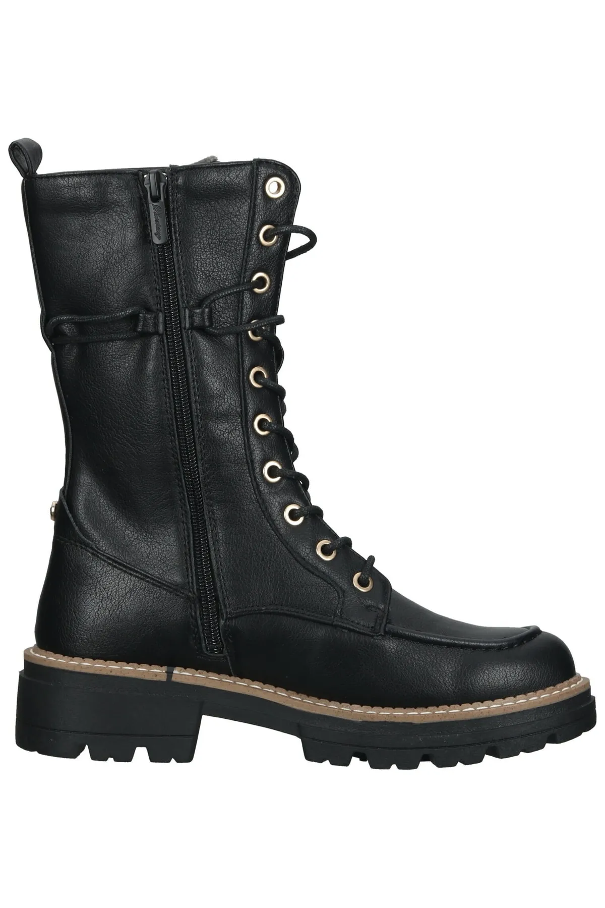 Mustang  Stiefelette - Schwarz - Blockabsatz