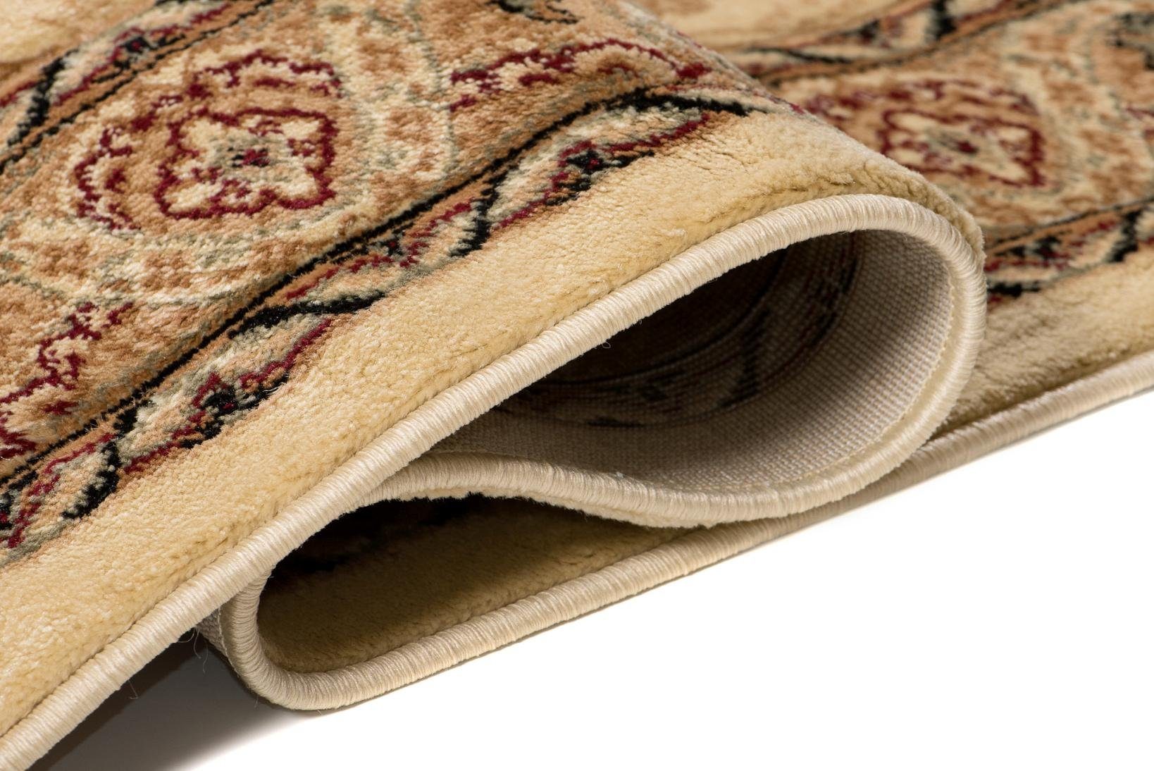 Orientteppich Oriente Teppich - Traditioneller Teppich Orient Beige, Mazovia, 60 x 100 cm, Geeignet für Fußbodenheizung, Pflegeleicht, Wohnzimmerteppich