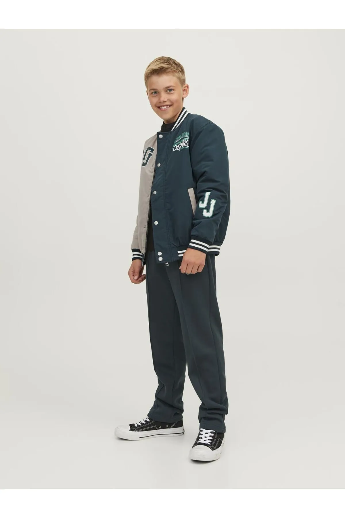 Jack & Jones Junior  Jacke - Grün - Regular Fit
