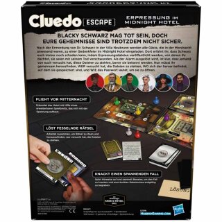 Cluedo Escape: Erpressung im Midnight Hotel (DE)