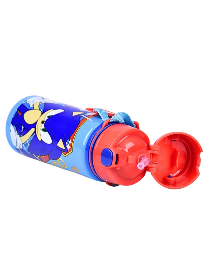 Sonic Alu-Trinkflasche Sonic The Hedgehog mit Klappdeckel & Tragegurt 600 ml in Bunt günstig kaufen 22