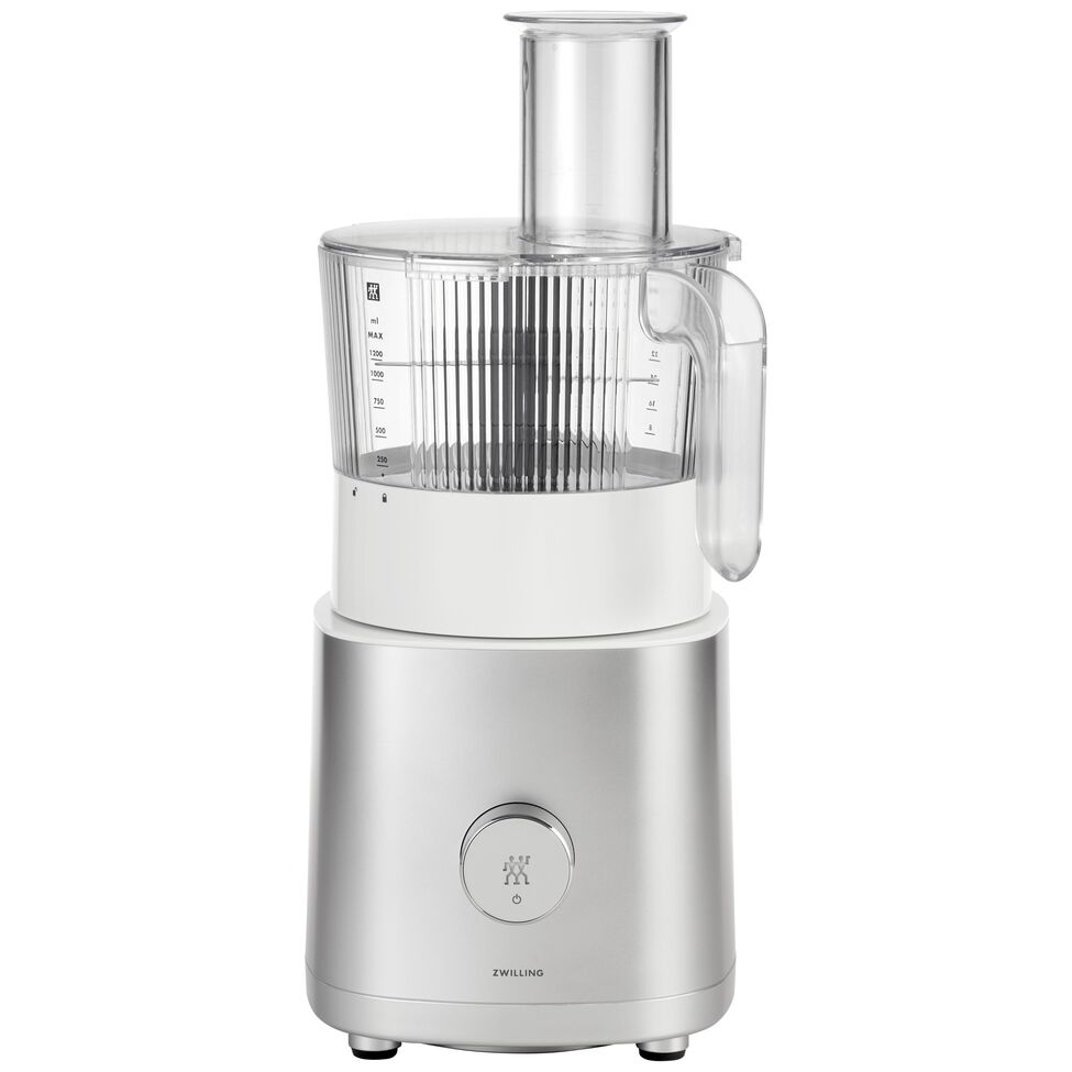 Küchenmaschine Zubehör 1,2 l, Silber-Weiß
