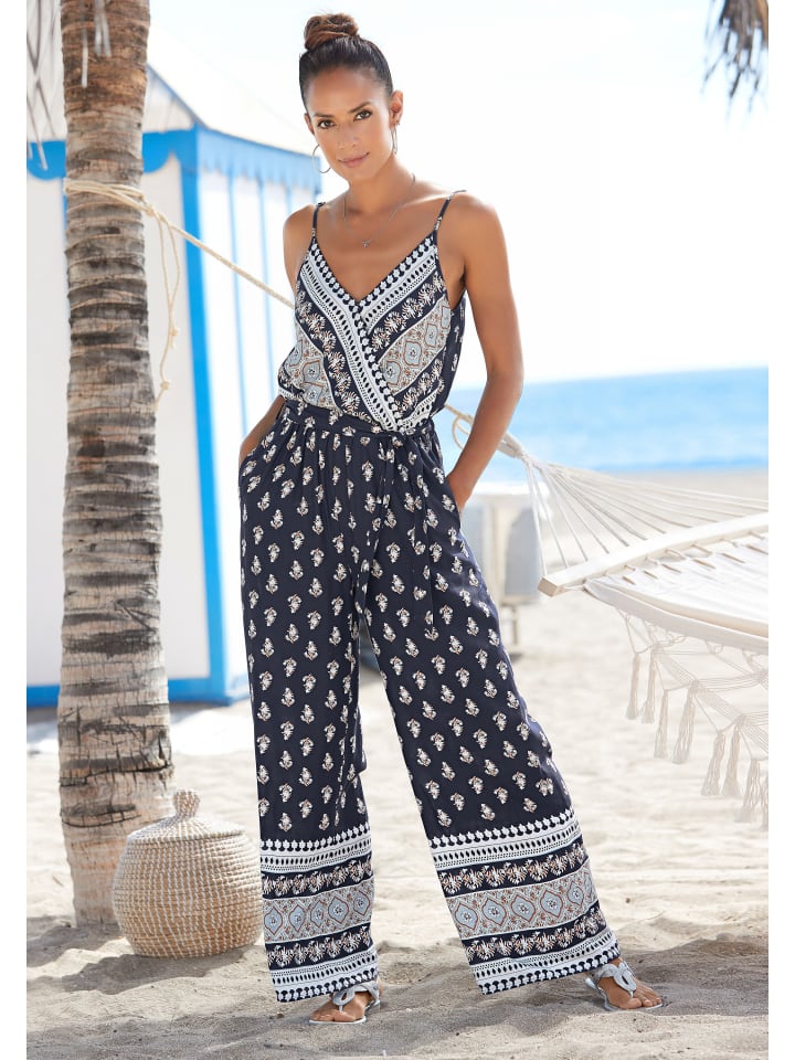 Vivance Overall in blau-bedruckt günstig kaufen