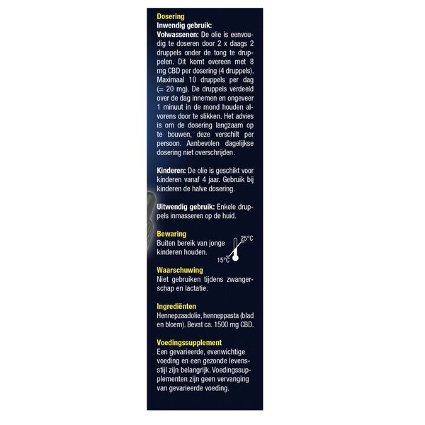 Lucovitaal CBD 5% olej 30ml