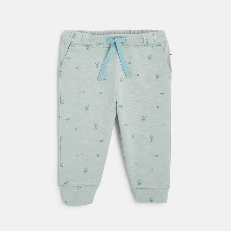 Jogging bébé garçon en molleton bleu Absorba