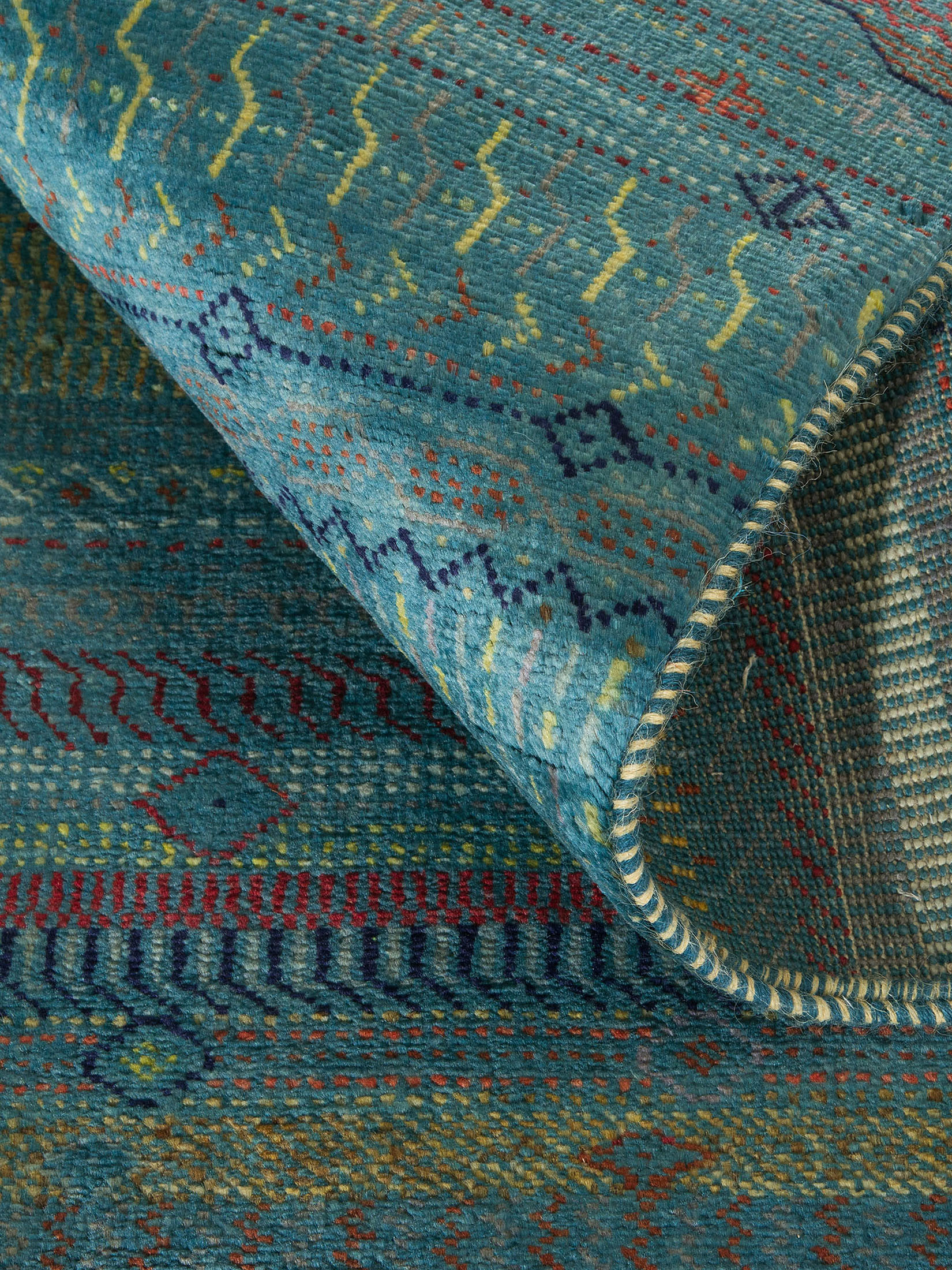 Contemporary Gabbeh ca. 76 x 181 cm, Unikat / Einzelstück