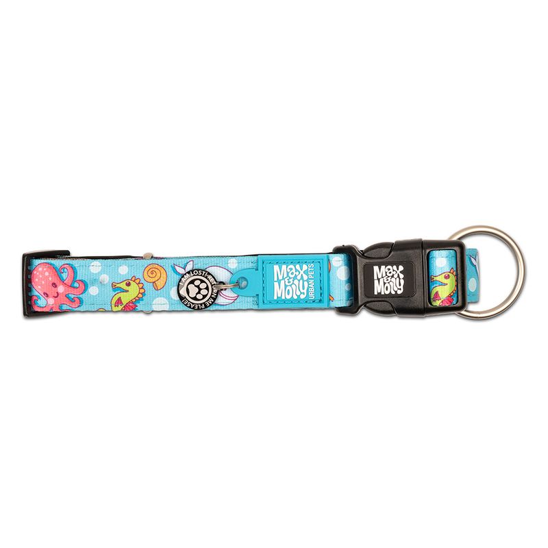 Max & Molly Smart ID Halsband Blue Ocean