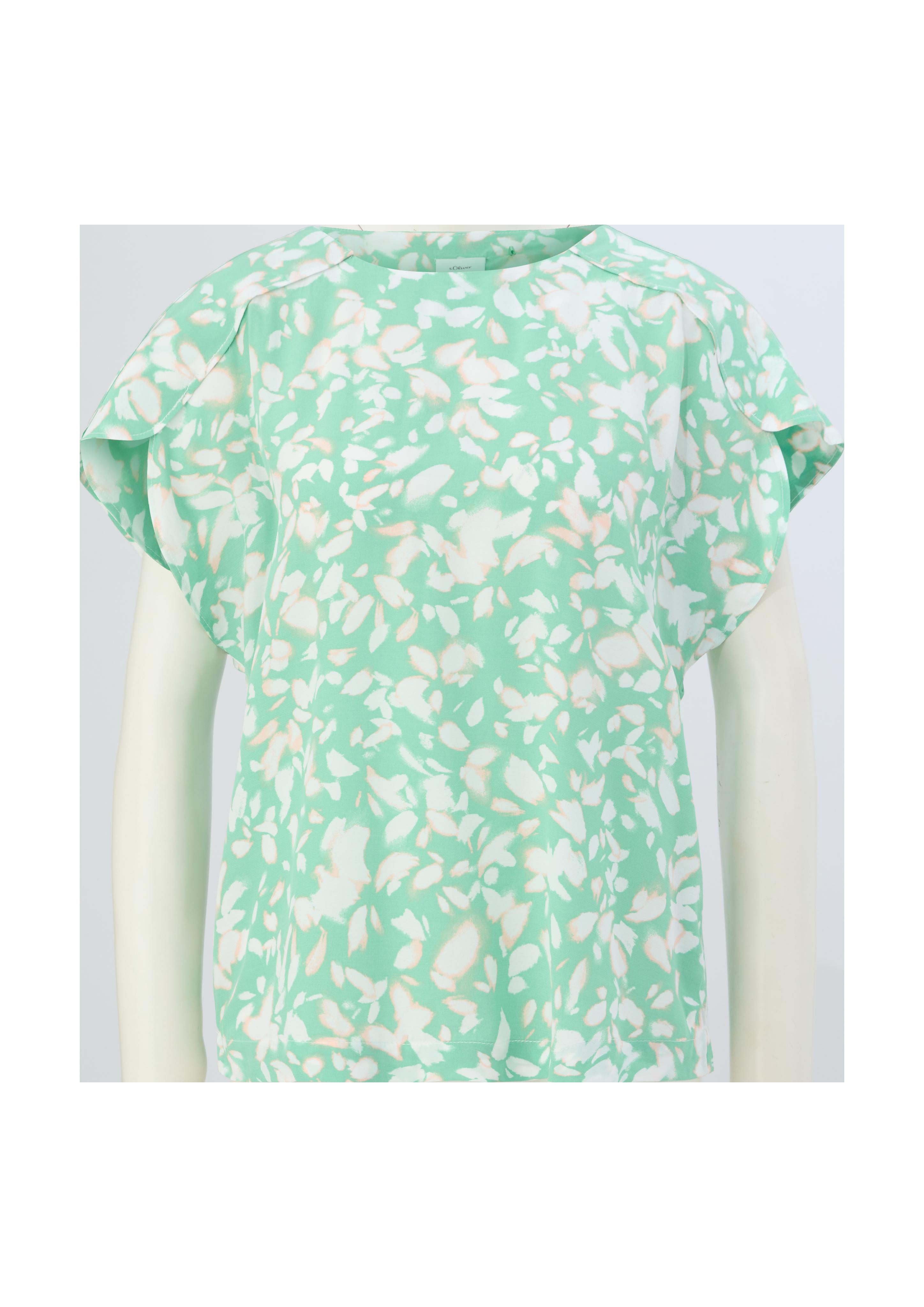 Gemusterte Bluse im Loose Fit  2130251-73A0