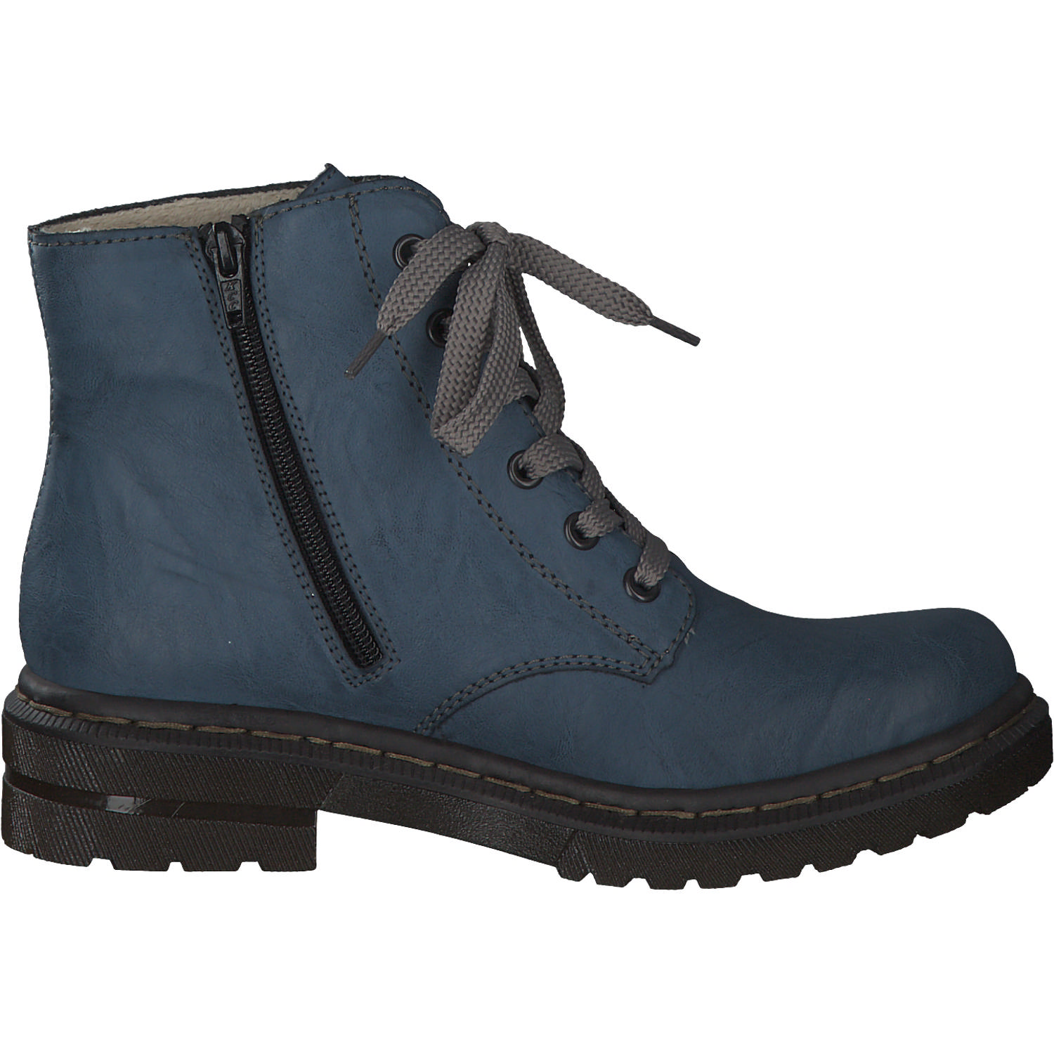 Rieker 78240, Stiefeletten, Damen, Blau