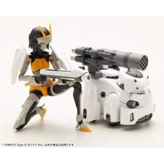 Maruttoys Plastic Model Kit - Tamotu Type-S (White Ver.)