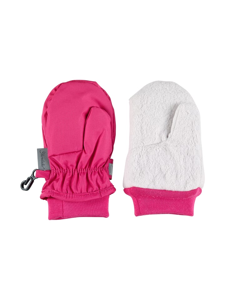 Sterntaler Fäustlinge uni in magenta günstig kaufen