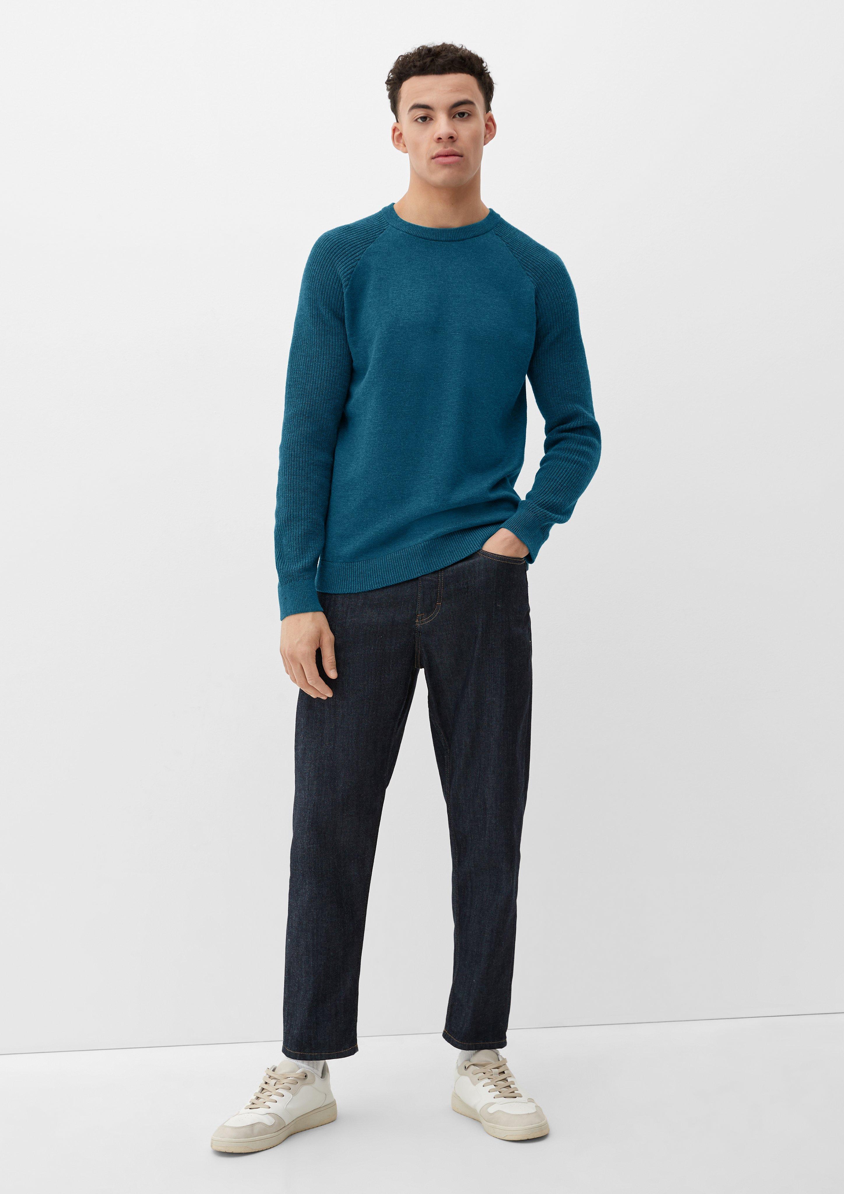 Raglanpulli aus Strukturstrick  44.899.61.X011-67W0