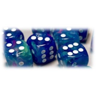 Festive Waterlily w/white Polyhedral 7-Die Sets