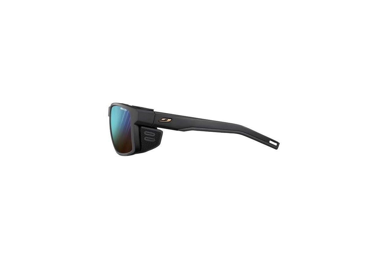 Julbo Shield Schw/Schw - Blau Flash