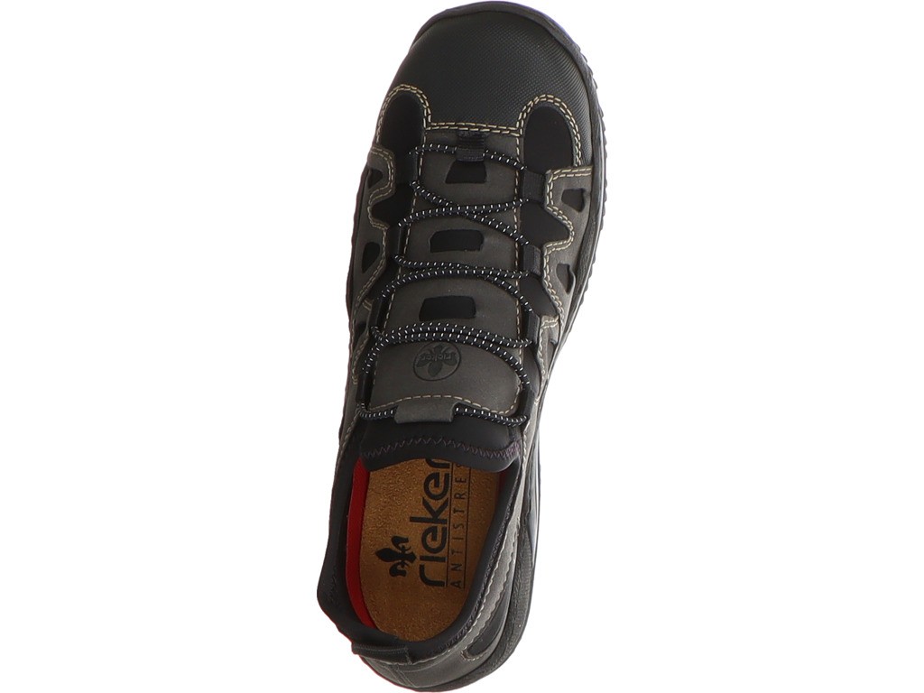 RIEKER Stiefeletten grau