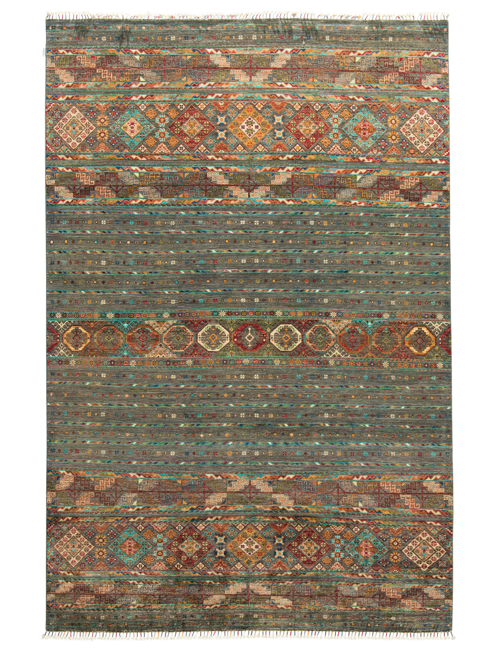 Kazak Ghazni ca. 206 x 312 cm, Unikat / Einzelstück