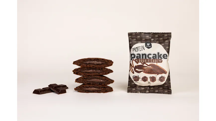 GO FITNESS Protein Pancake Double Choc 50 g