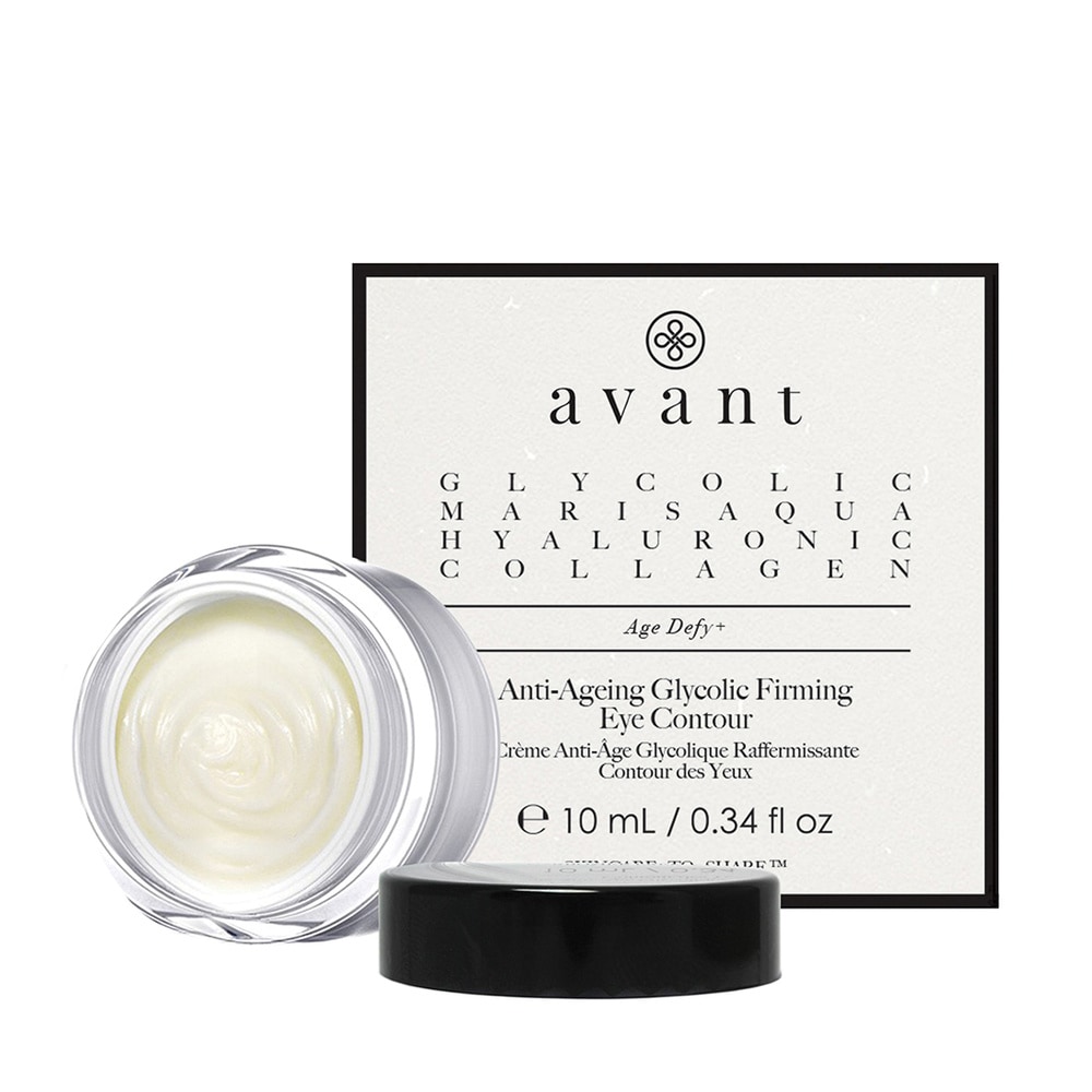 Avant Skincare Crème Anti-age Raffermissante Coutour de yeux à l'acide Glygolique Contour du regard et des lèvres
