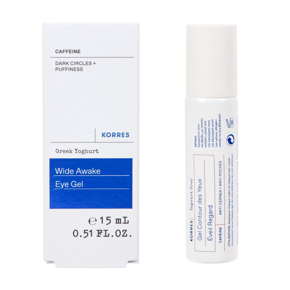 korres Contour Yeux Eveil Regard - Yaourt Grec& Probiotiques Contour des yeux anti-fatigue