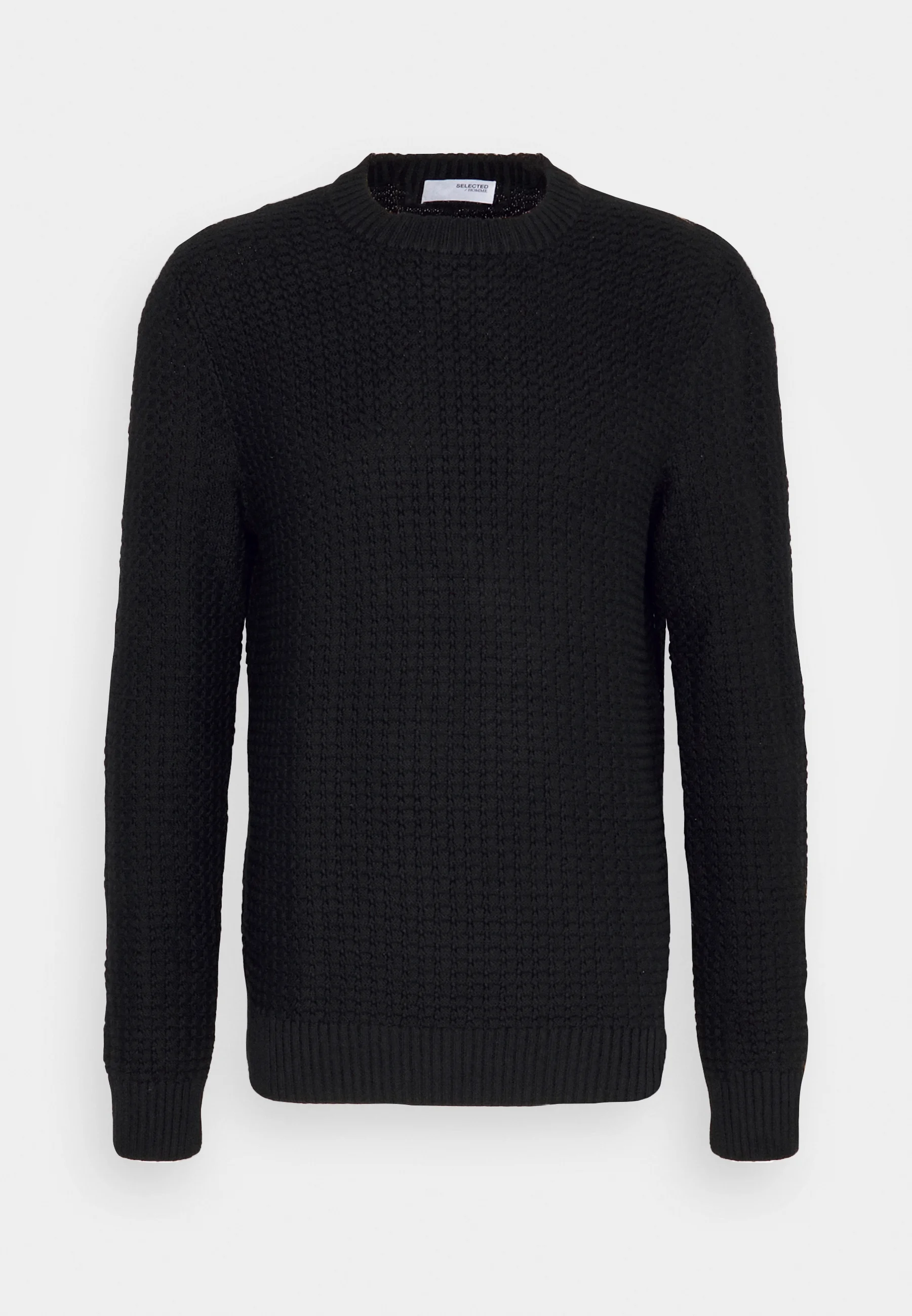 Suéter de cuello redondo con estructura SLHTHIM de Selected Homme