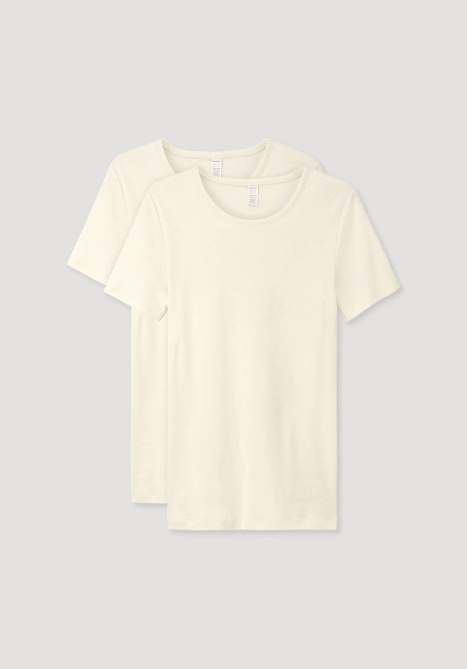 T-Shirt aus reiner Bio-Baumwolle, 2er-Pack