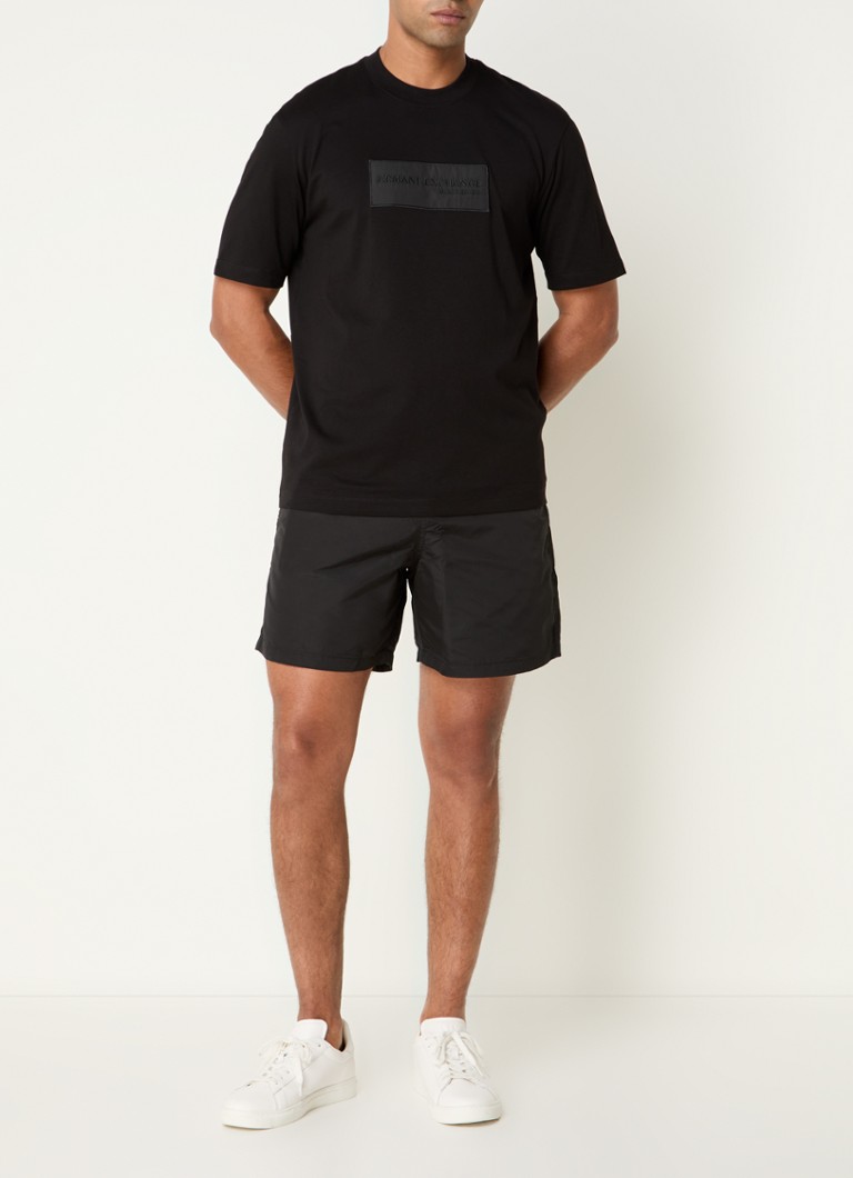 T-shirt Armani Exchange con logo ricamato