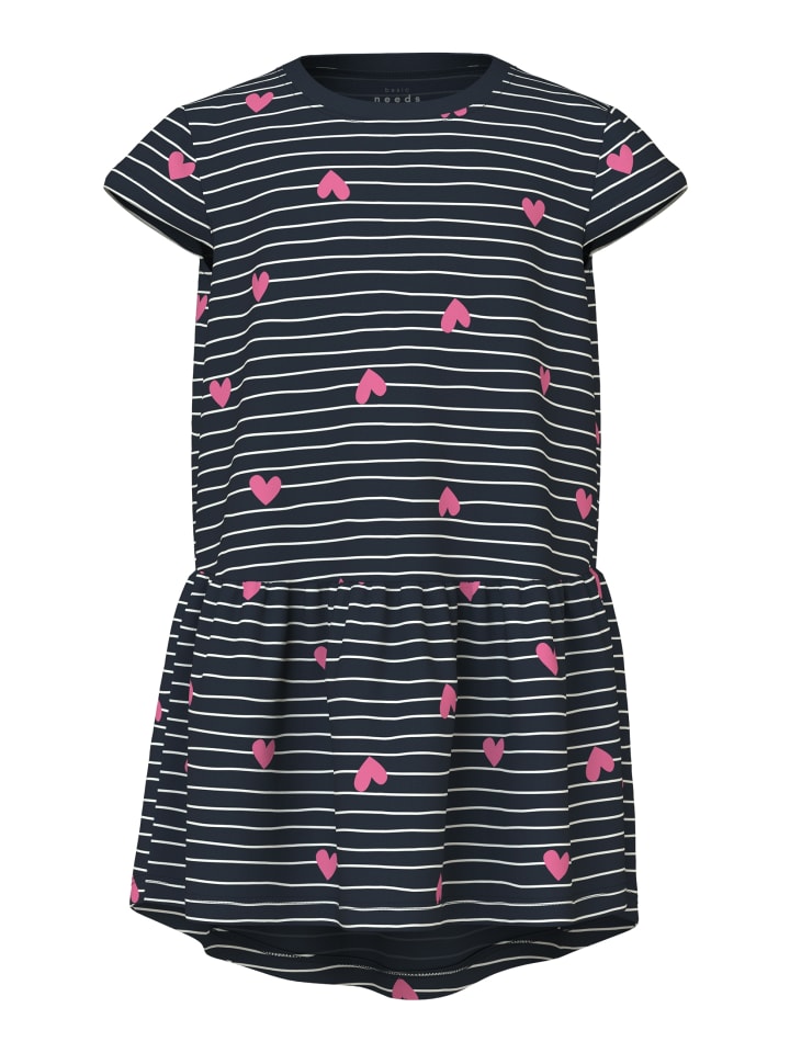 name it Jersey-Sommerkleid NMFVIGGA CAPSL DRESS F1 in dark sapphire günstig kaufen