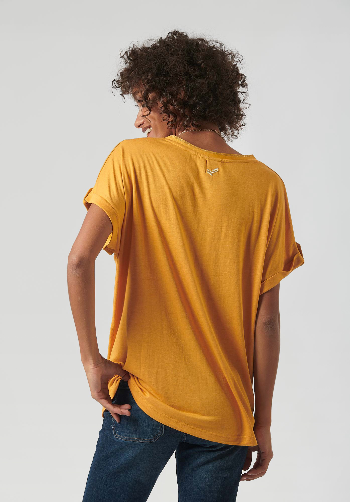 LANDO  T-shirt jaune femme