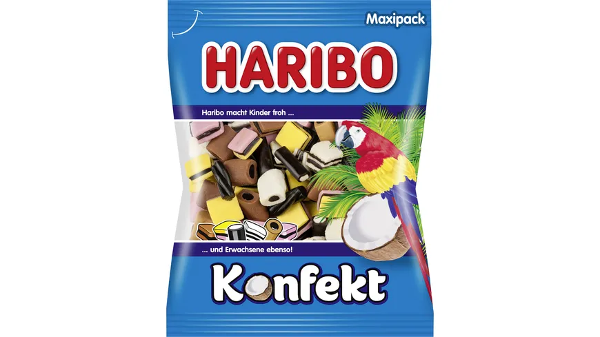 Haribo Lakritz Konfekt Maxipack 500 g