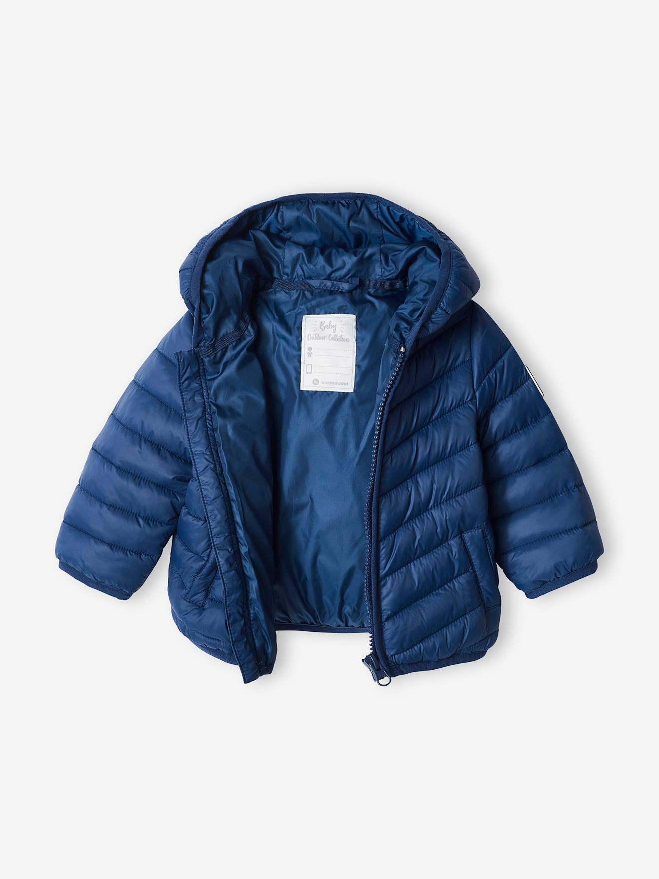 Vertbaudet Baby Light-Steppjacke mit Futter aus Recycling-Polyester - bronze