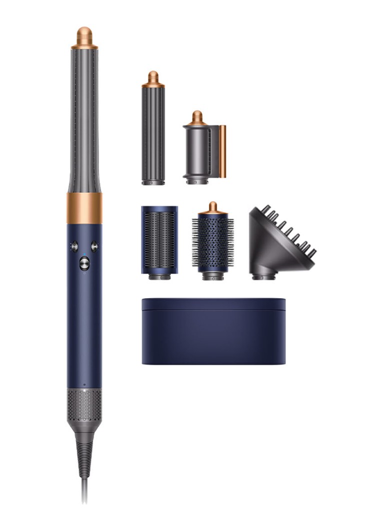 Suflantă multifuncțională Dyson Airwrap Complete pentru volum lung - Albastru prusac / Cupru