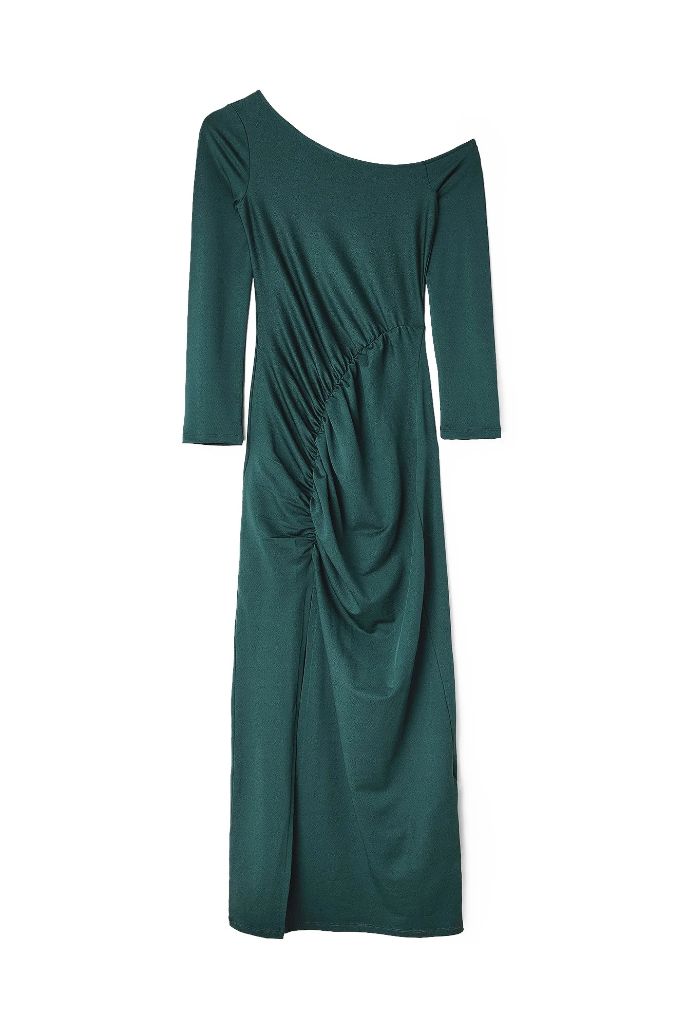 Maxikleid mit Rüschen